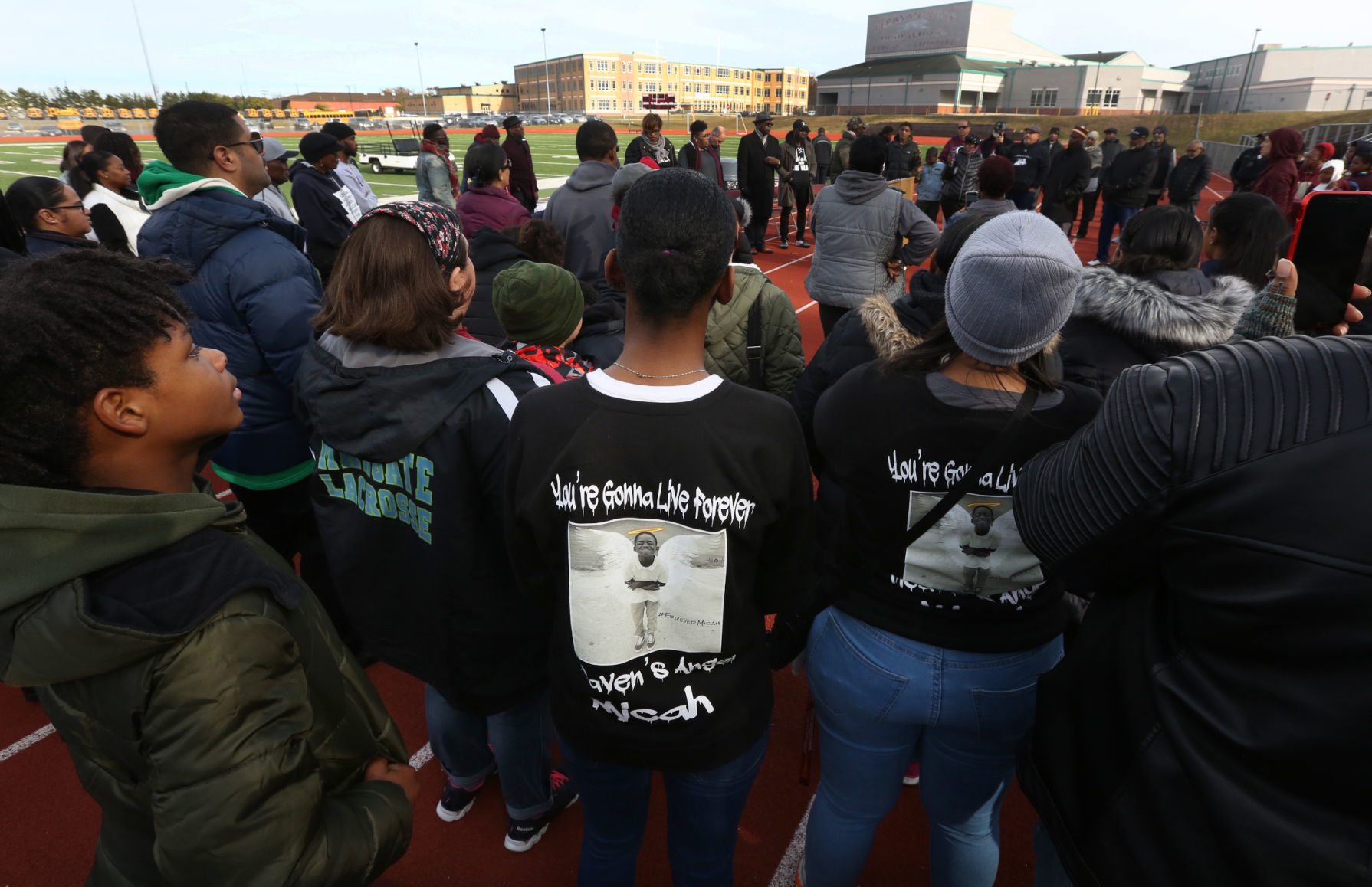 Pleasantville peace march
